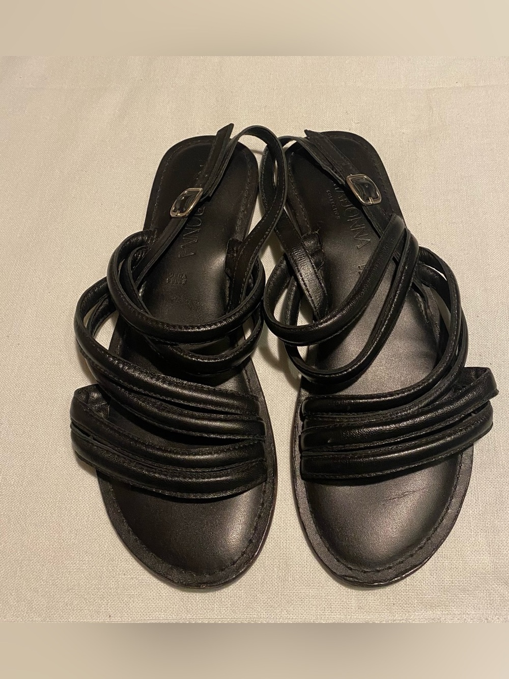 PrimaDonna Genuine Leather Strap Sandals